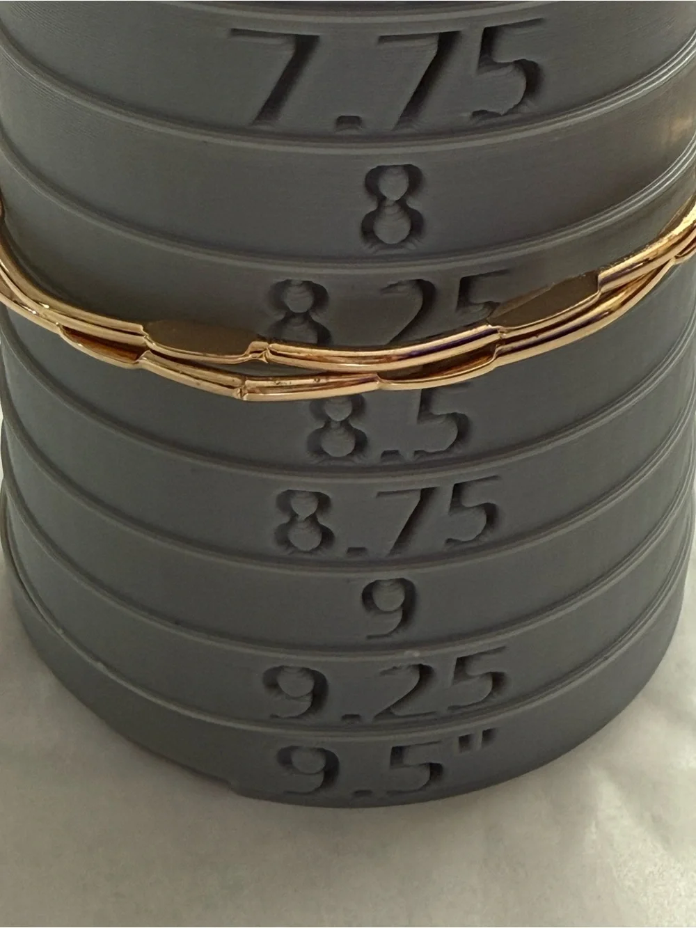 Gold-Tone Double Strand Bracelet for Women - Elegant Link Design